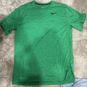 Nike Men's Short Sleeve Green Tee